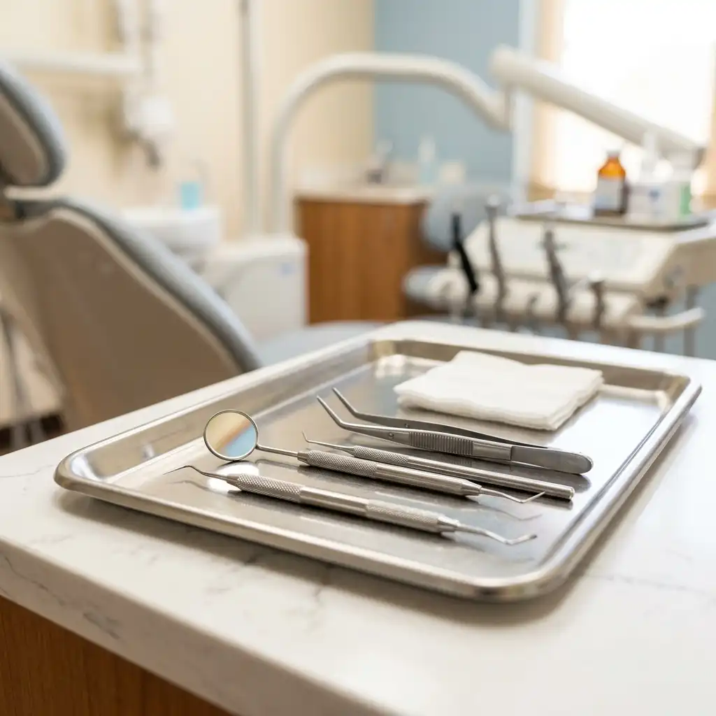 Herramientas odontológicas profesionales